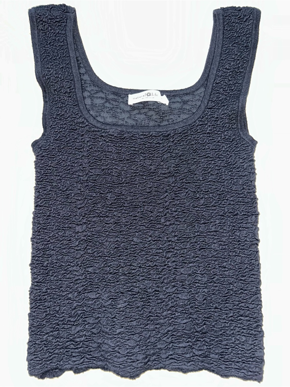 Natural Life Juniors size large tank top. Gray
